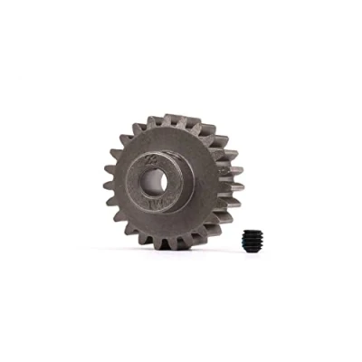 Afbeelding van Gear, 23 T pinion (1.0 metric pitch) (fits 5mm shaft)/ set screw (for use only with steel spur gears)