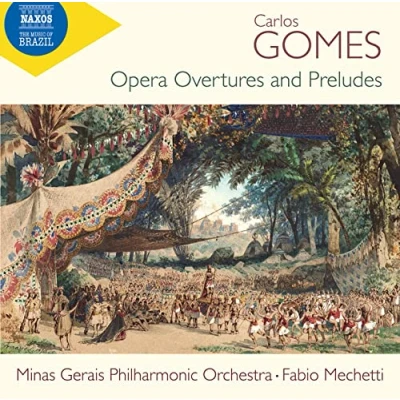 Afbeelding van Minas Gerais Philharmonic Orchestra, Fabio Mechetti Gomes: Opera Overtures And Preludes (CD)