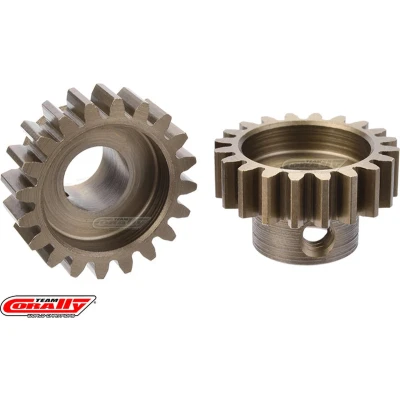 Afbeelding van Team Corally M1.0 Pinion Short Wide Teeth Hardened Steel 20 Shaft Dia. 8mm