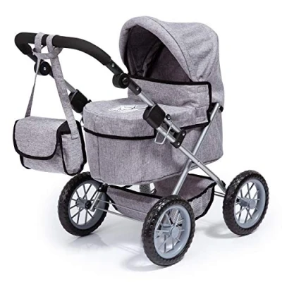 Afbeelding van Bayer Poppenwagen Trendy Grijs (13010AA)