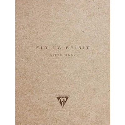 Image de CLAIRFTN SPIRIT CARNET 16X21 120P KRAFT