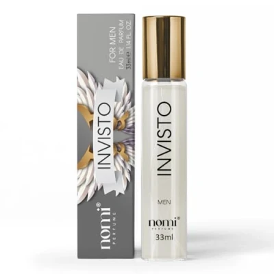 Afbeelding van Nomi Perfume Invisto Eau de Parfum voor heren, 33 ml, met 20% geuroliën, verfrissende noten van zeebries en grapefruit