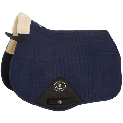 Afbeelding van BR Majeur zadeldek donkerblauw maat:vs cob