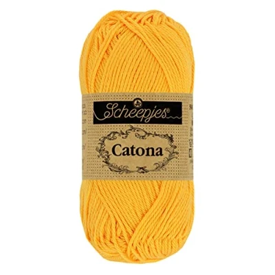 Afbeelding van Scheepjes Catona 25gr 208 Yellow Gold