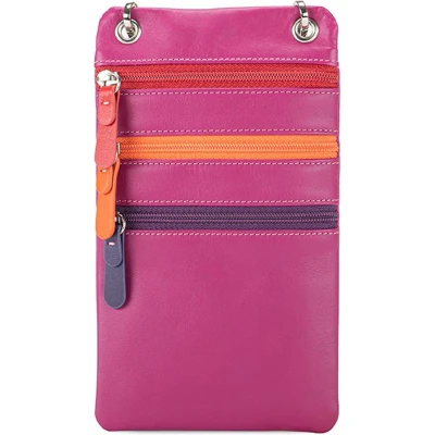 Afbeelding van Mywalit Schoudertasje Travel Neck Purse Sangria