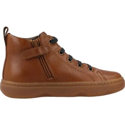 Afbeelding van Camper Kiddo Veterboots voor kinderen, Maat: 32, Medium brown Schoenen