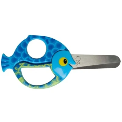 Afbeelding van Fiskars dierenschaar voor kinderen 13 cm vis
