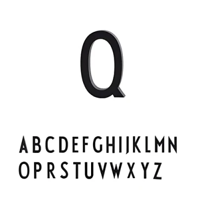 Afbeelding van Architec Letters A tot Z, letter Q