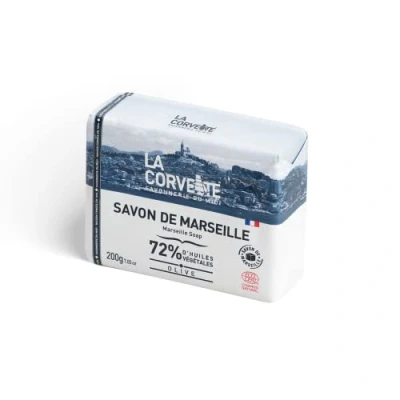 Afbeelding van La Corvette, Echte Marseillezeep gekookt in ketel, olijfolie, 100% natuurlijk