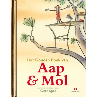 Afbeelding van Gitte Spee Aap &amp; Mol Het Gouden boek