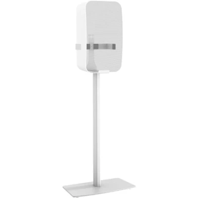 Afbeelding van Cavus premium statief voor Sonos PLAY:5 en FIVE verticale montage / wit