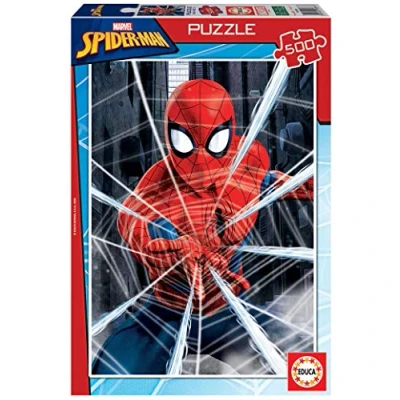 Afbeelding van Puzzel Spiderman Educa 18486 500 Onderdelen