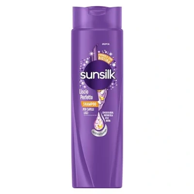 Afbeelding van Sunsilk, Perfecte gladde shampoo, shampoo voor lang en zijdezacht haar, actieve formule Fusion met arganolie, zijdeproteïne biotine zichtbaar gezond 250 ml