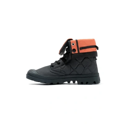 Afbeelding van Palladium Baggy Requilted Unisex Veterboots, Maat: 37, Black Textiel