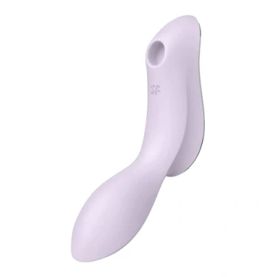 Afbeelding van Satisfyer Curvy Trinity 2 Luchtdruk Vibrator Violet