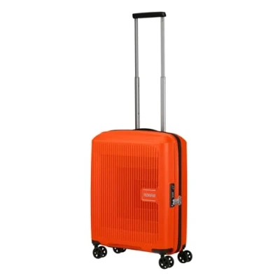 Afbeelding van American Tourister Aerostep Spinner 55 Exp bright orange Harde Koffer