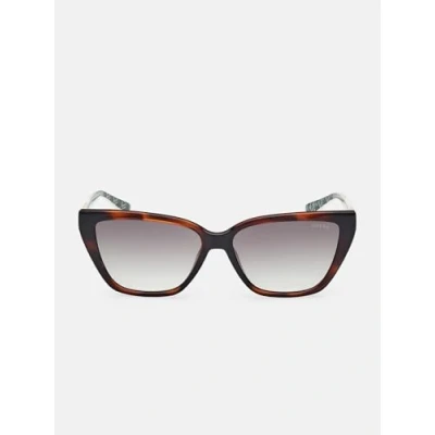 Afbeelding van Guess Zonnebril, Dames, Maat: One Size, Marrone chiaro verde sfumato