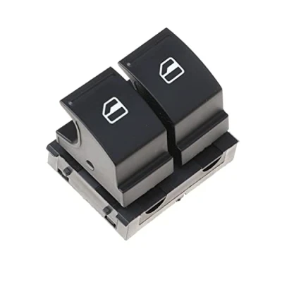 Afbeelding van GEEANDLY Interrupteur de Lève Vitre Bouton électrique pour Fenêtre 1K3959857 Compatible avec Golf Mk5 Caddy Passat Eos Jetta