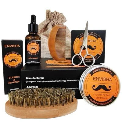 Afbeelding van Envisha Beard Grooming Kit Orange Smell