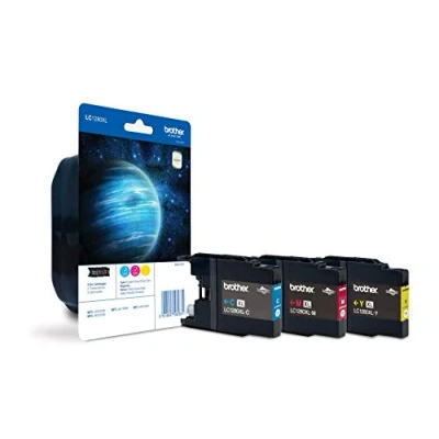Afbeelding van Originele inkt cartridge Brother Geel Cyaan