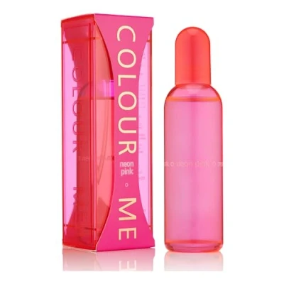Afbeelding van COLOUR ME Milton Lloyd Eau de toilette voor dames, neonroze, 100 ml, luxe geur langdurige