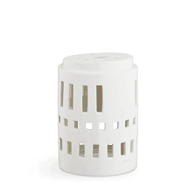 Afbeelding van Kähler Design Urbania Waxinelichthouder Light House Hoogte 11,5 cm Wit