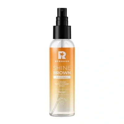 Afbeelding van SHINE BROWN Huile de Bronzage en Spray à 2 phases Avec Acide Hyaluronique Formule Hydratante pour un Plus Intense Bains Soleil et Solarium