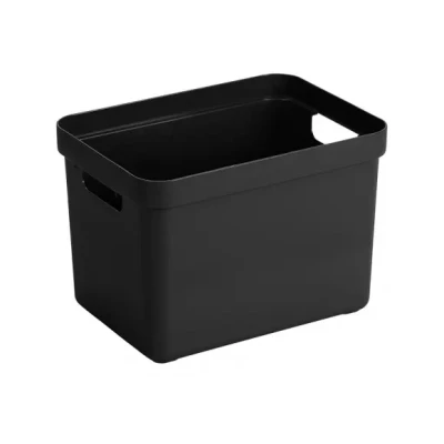 Afbeelding van Sigma home box 18 liter Zwart 35,2x25,3x24,3 cm Polypropyleen