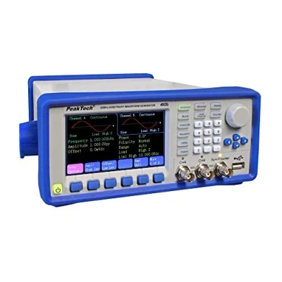Afbeelding van Peaktech 4105 functiegenerator 2 kanaals 1 µHz tot 30 MHz