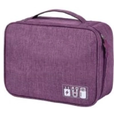 Afbeelding van Elektronica &amp; Accessoires Organizer Tas Kabel Kabeltas Roze