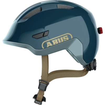 Afbeelding van Fietshelm Abus Smiley 3.0 Ace Led maat M Blauw