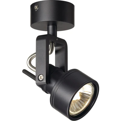 Afbeelding van SLV INDA 147550 Wandlamp GU10 50 W Zwart