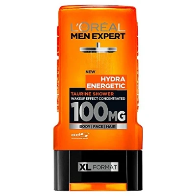 Afbeelding van L&#039;Oréal Men Expert Body Face Hair Wash XL 300 ml Hydra Energetic