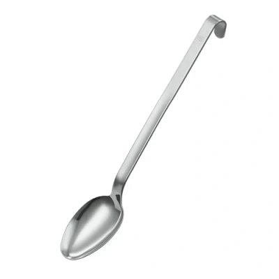 Image de Cuillère droite à crochet 31,5cm Rosle Gris Inox