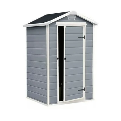 Afbeelding van Keter Manor 43 Tuinhuis 103x129x196cm Grijs