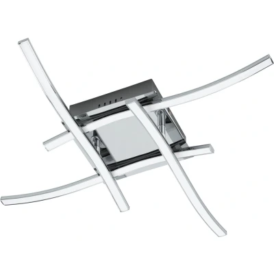 Afbeelding van EGLO Valmora Plafonnière LED Ø 33.5 cm Chroom