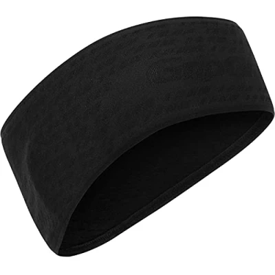 Afbeelding van GripGrab Freedom Warp Knitted Seamless Fiets Hoofdband Zwart Unisex Maat One Size
