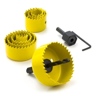 Afbeelding van Gatenzaag set Toolland 11 delig (Hout)
