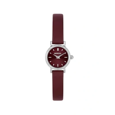 Afbeelding van Breil Darling Horloge, Dames, Maat: One Size, Rosso rubino