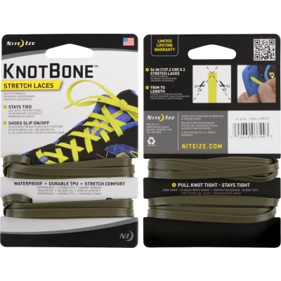 Afbeelding van Nite Ize Knotbone Laces Green Veters Groen