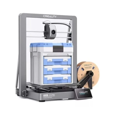 Afbeelding van Creality Ender 3 V3 Plus 3D printer, CoreXZ voor 600 mm/s snelheid, Y as dubbele motoren en steunstangen, snel verwisselbare tri metalen mondstuk, koelventilatoren, 300x300x330mm EU stekker