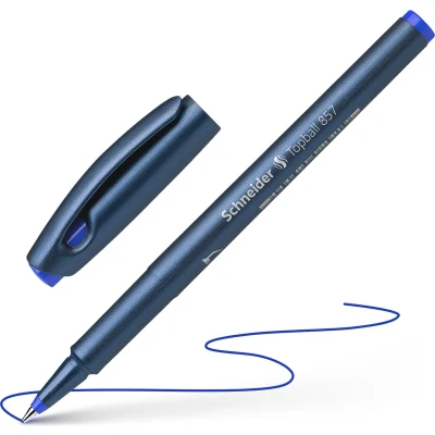 Afbeelding van Schneider rollerball Topball 857 0,6mm blauw S 8573
