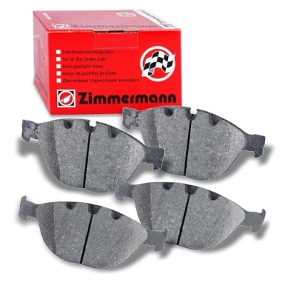 Afbeelding van ZIMMERMANN 23791.205.1 Remblokkenset Foto komt overeen met de leveringsomvang BMW: 5 Saloon, Touring, 7