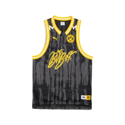 Afbeelding van PUMA HOOPS x BORUSSIA DORTMUND shirt voor Heren, Zwart, Maat 3XL