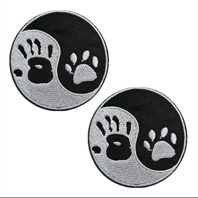 Afbeelding van BPA 2 stuks geborduurde patches om op te strijken of naaien voor kleding, jassen enz.
