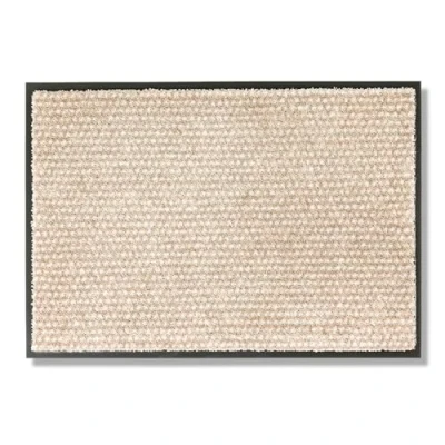 Afbeelding van Schöner Wohnen Kollektion Miami deurmat, duurzaam, getufte 50 x 70 cm, beige gestippeld, wasbare reinigingsmat