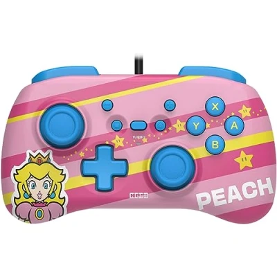 Image de Manette filaire Hori Horipad Mini Peach pour Nintendo Switch