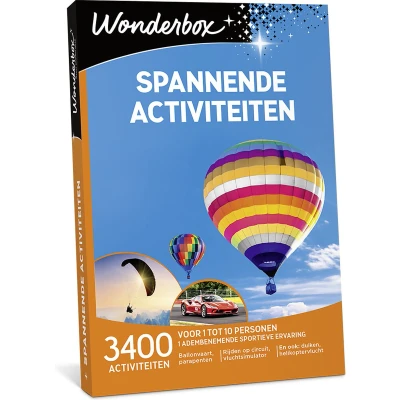 Afbeelding van Wonderbox cadeaubon Spannende activiteiten