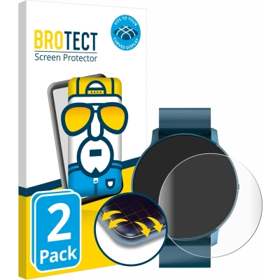 Afbeelding van BROTECT Schermbeveiliging voor volledig scherm, Smartwatch beschermfolie, Transparant