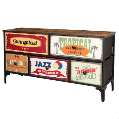Afbeelding van Ladenkast Max Home Vintage 103 x 56 30 cm